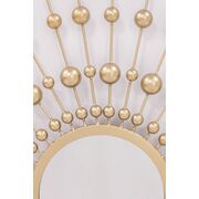 Oglinda perete, aurie, pietre, 101 cm