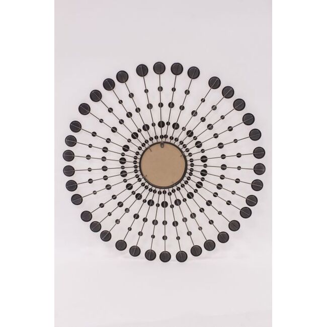 Oglinda perete, aurie, pietre, 101 cm